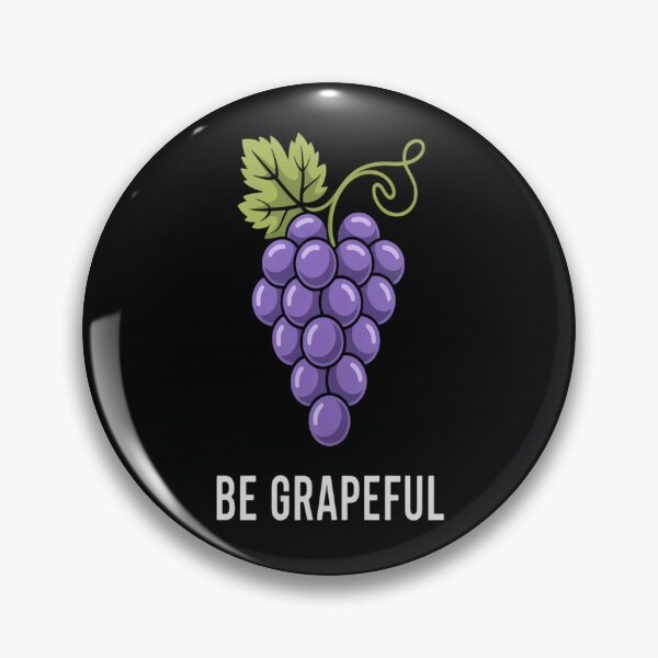 Item preview, Funny Grape Lover Be Grapeful  designed and sold by TheRetroStyle.