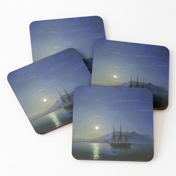 Item preview, Sailing off the coast of the Crimea in the moonlit night designed and sold by SharonTheFirst.
