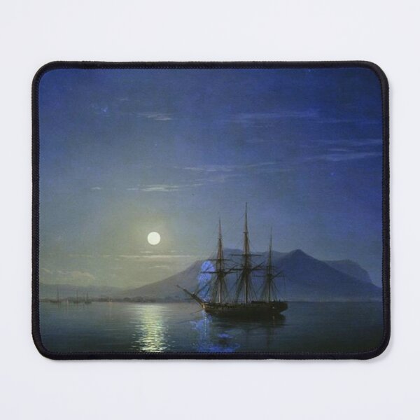 Item preview, Sailing off the coast of the Crimea in the moonlit night designed and sold by SharonTheFirst.