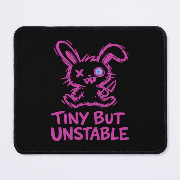 Item preview, Tiny But Unstable - Cute Creepy Bunny designed and sold by SidTastic .