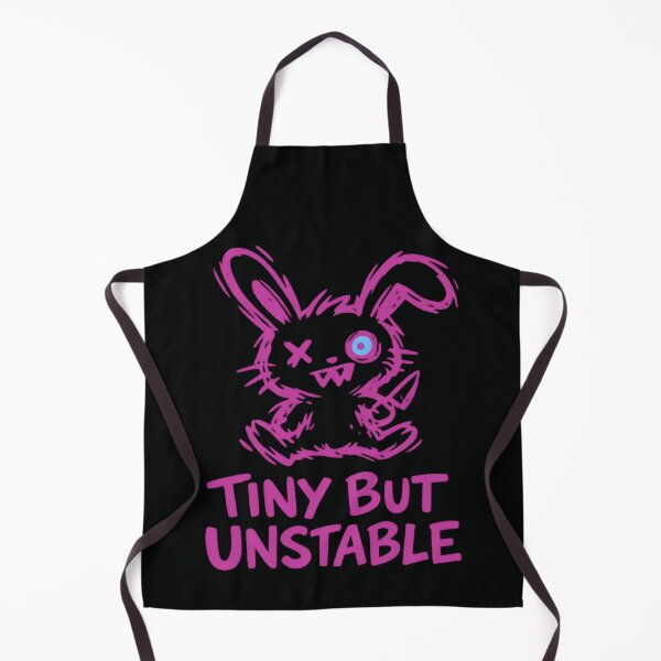 Item preview, Tiny But Unstable - Cute Creepy Bunny designed and sold by SidTastic .