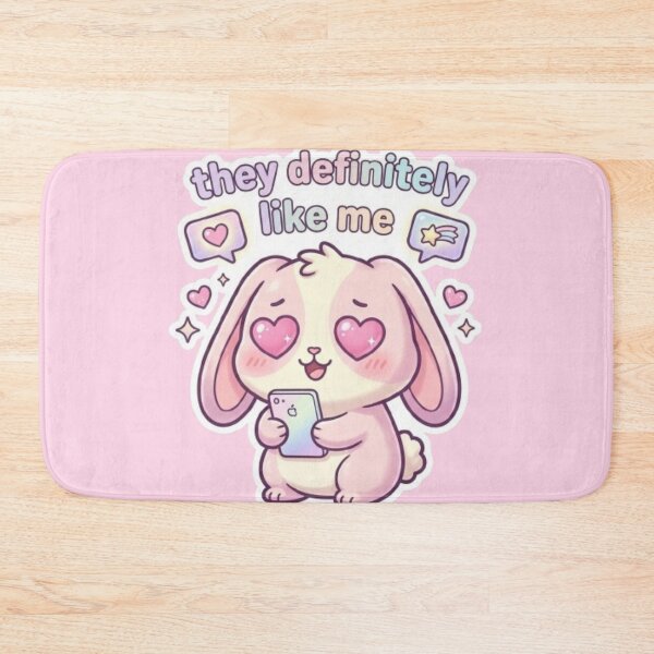 Item preview, They Definitely Like Me Kawaii Design designed and sold by DesignNovaCo.