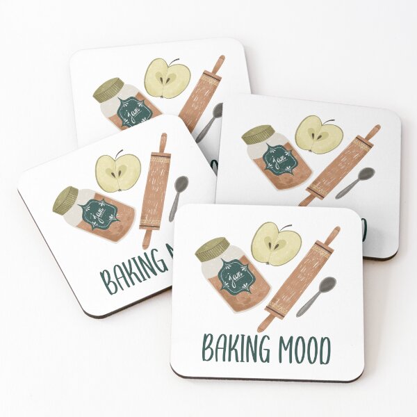 Item preview, Cozy Baking Tools Illustration with Rolling Pin With Jam designed and sold by Lazarteva illustrations.
