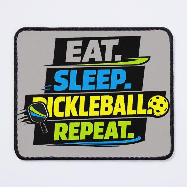 Item preview, Eat Sleep Pickleball Repeat Shirt – Funny Gift for Players designed and sold by Pickleball-Gift.
