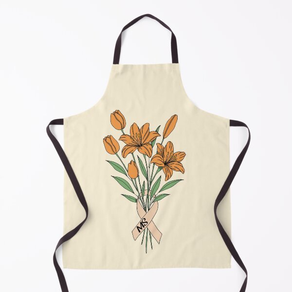 Item preview, Minimalistic multiple sclerosis flowers designed and sold by Pamelarts.