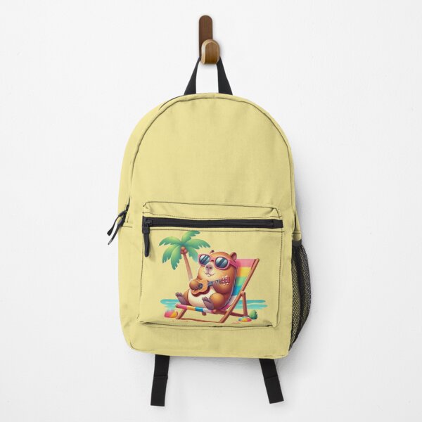 Item preview, Capybara Beach Vibes – Tropical Chill Design designed and sold by Dogandesighn.