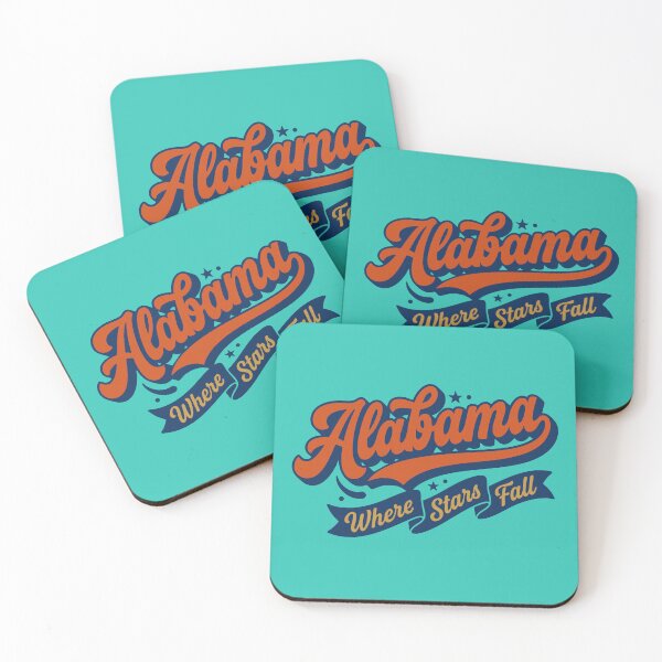 Item preview, Vintage Alabama Where Stars Fall Nostalgic State Pride designed and sold by Cozy-Old-Pub.