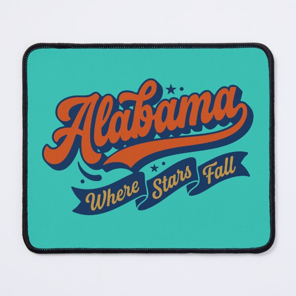 Item preview, Vintage Alabama Where Stars Fall Nostalgic State Pride designed and sold by Cozy-Old-Pub.