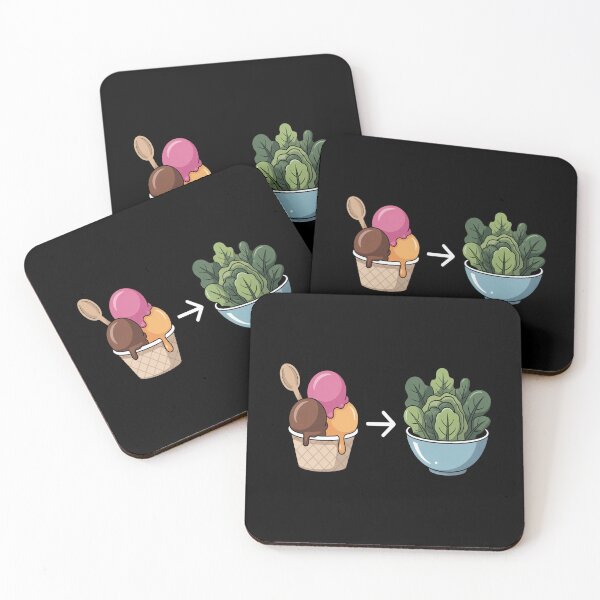 Item preview, Funny Ice Cream Greater Than Salad Funny Diet  designed and sold by TheRetroStyle.