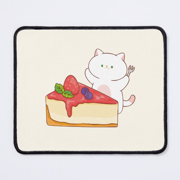 Item preview, Cat with Strawberry Cheesecake designed and sold by salposi.