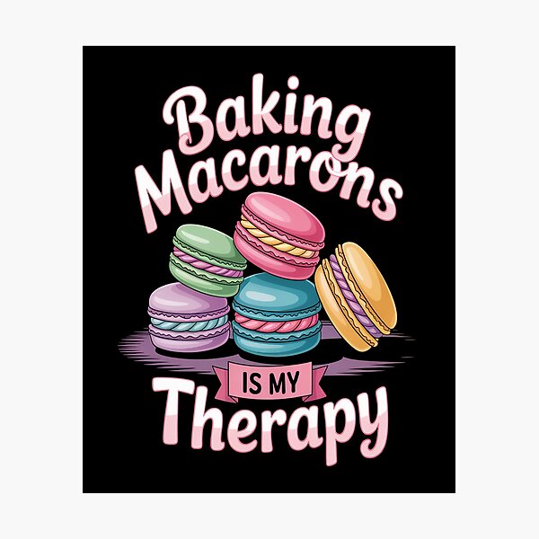 Item preview, French Macaroon Macaron Lover  Macarons Dessert designed and sold by HaiharryCartoon.
