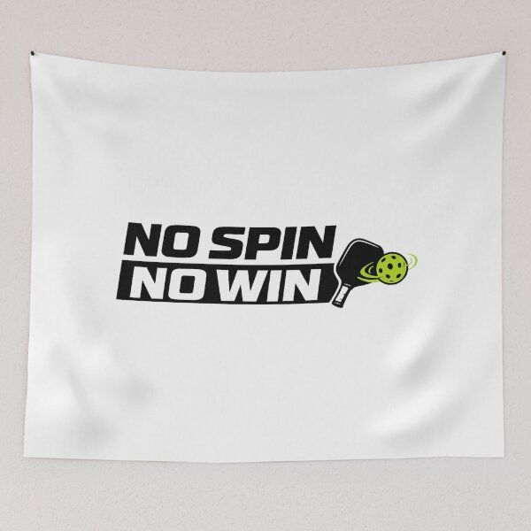 Item preview, No Spin No Win Pickleball Shirt – Funny Gift for Players designed and sold by Pickleball-Gift.