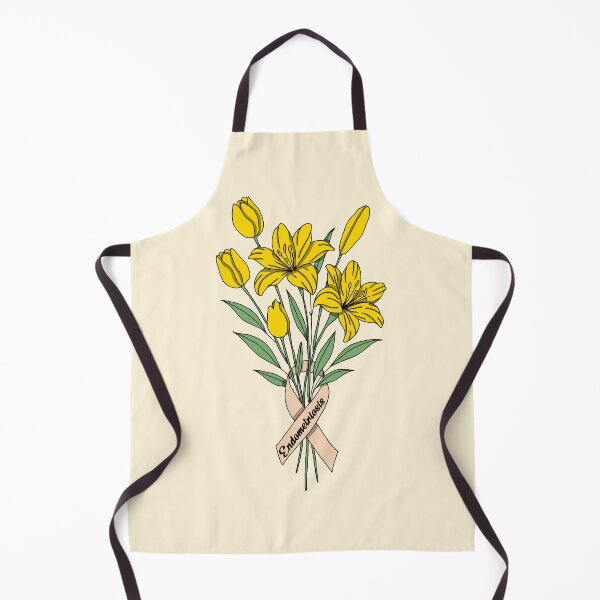 Item preview, Minimalistic endometriosis flowers designed and sold by Pamelarts.
