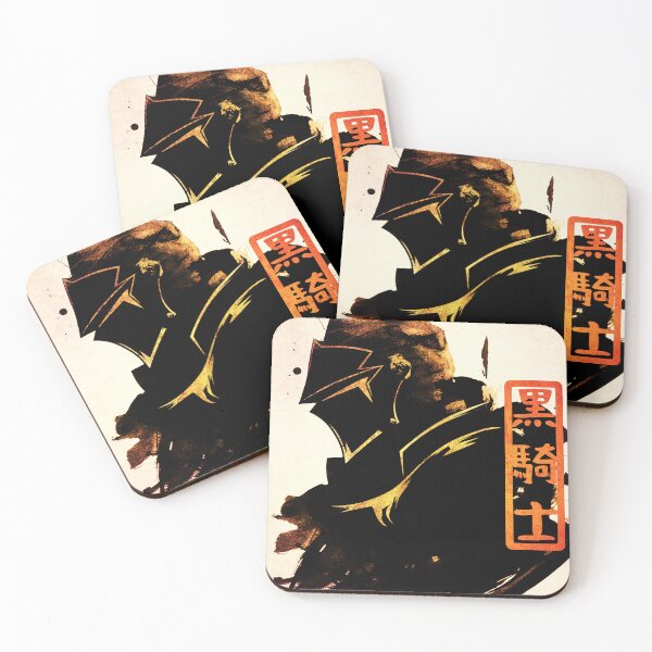 Item preview, Black Knight – Japanese Ink Style (Kuro Kishi) designed and sold by AnmForge.