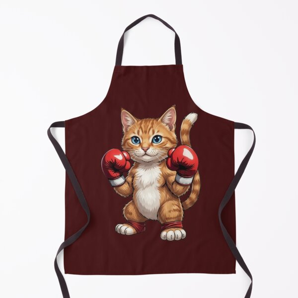 Item preview, Boxing Cat – Knockout Kitty Design designed and sold by Dogandesighn.