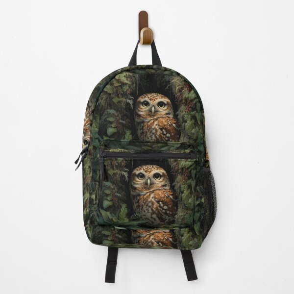 Item preview, Ancient Jungle Forest Owl in Silent Watch designed and sold by Erika Kaisersot.