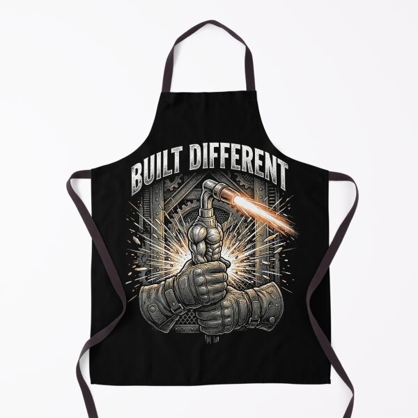 Item preview, Built Different Welder T-Shirt designed and sold by SayIt-Wear.