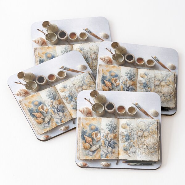 Item preview, Sketchbook - Shells designed and sold by andreisky.