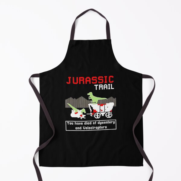Item preview, Jurassic Trail You Have Died of Dysentery and Velociraptor Meme designed and sold by FGTV2021.