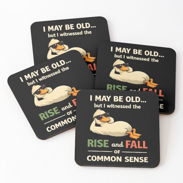 Item preview, I May Be Old But I Witnessed Rise and Fall of Common Sense designed and sold by JODYSMORGAN.
