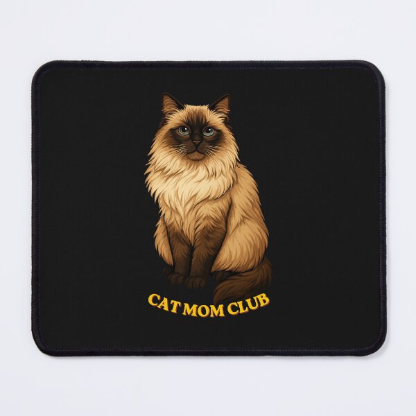 Item preview, Ragdoll Cat Mom Club Cute Blue Eyes Cat Pet Lover Shirt designed and sold by GigaFactory.