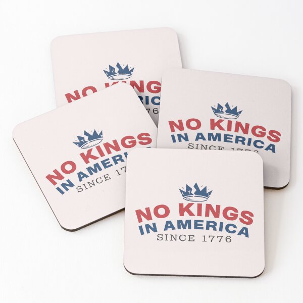 Item preview, No Kings In America  Since 1776,  Protest For March designed and sold by Gettingalong.