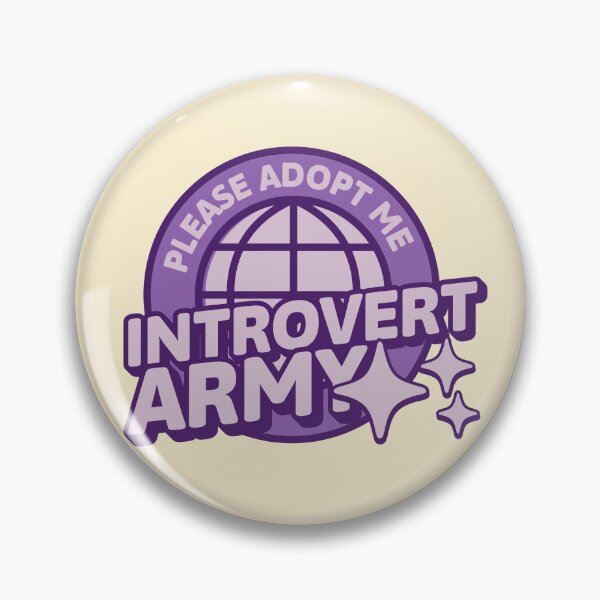 Item preview, Introvert ARMY please adopt me designed and sold by Morcawork.