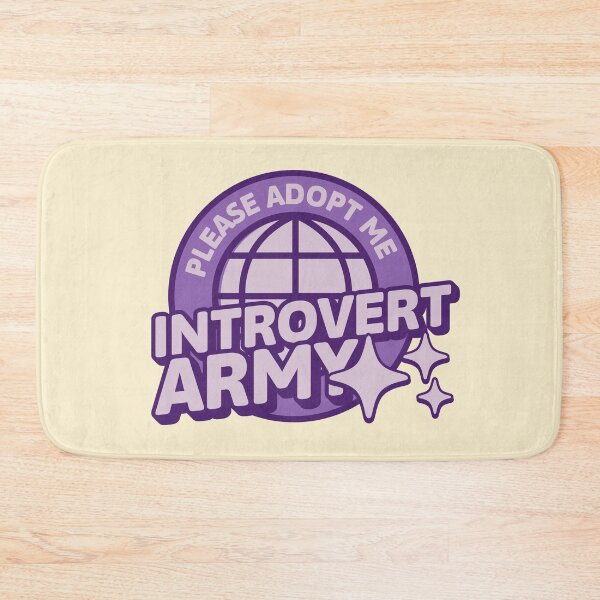 Item preview, Introvert ARMY please adopt me designed and sold by Morcawork.