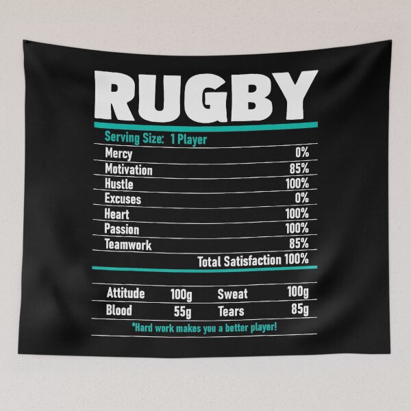 Item preview, Rugby Stats Player Ratings Funny Sports designed and sold by GabrieSketcham.