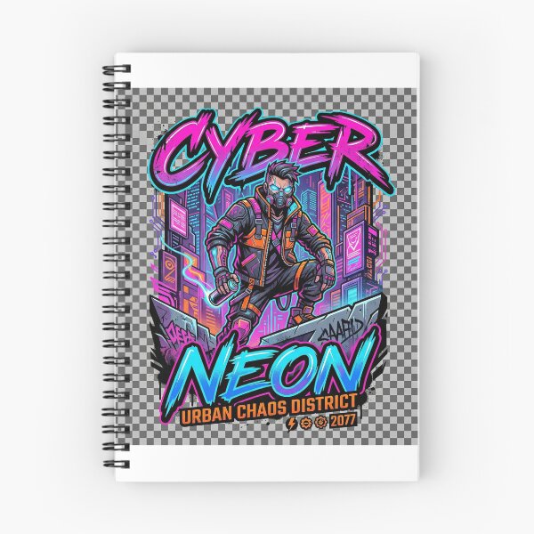 Item preview, Urban Neon Samurai Streetwear Graphic designed and sold by SmartDikho.