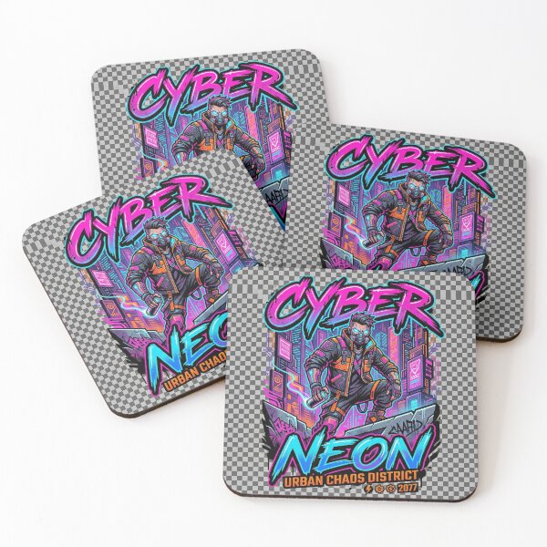 Item preview, Urban Neon Samurai Streetwear Graphic designed and sold by SmartDikho.