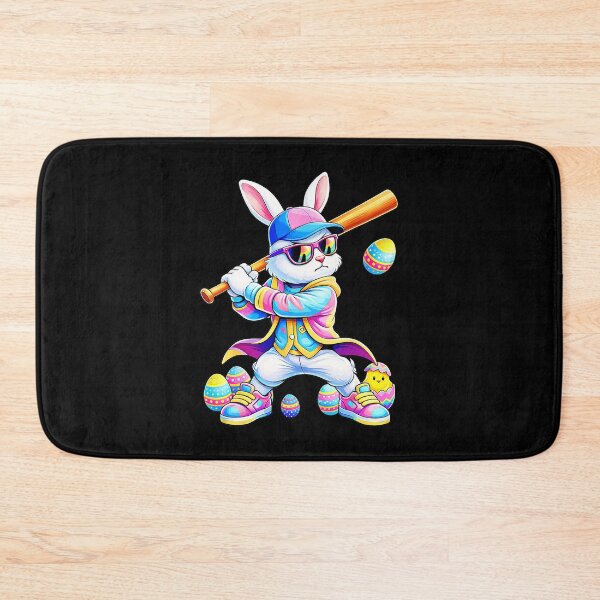 Item preview, Easter Bunny Baseball Tie Dye Funny Rabbit Batter designed and sold by miaa-artistshop.