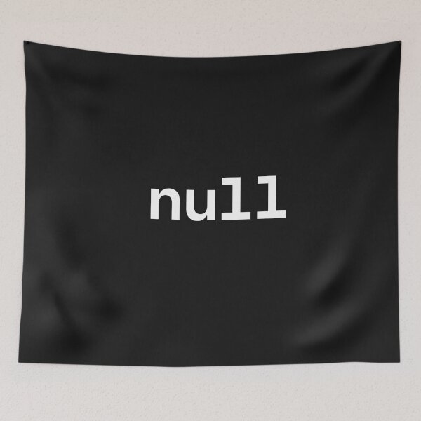 Item preview, Null Minimal Code Typography Developer Print designed and sold by Code  Monkeys.