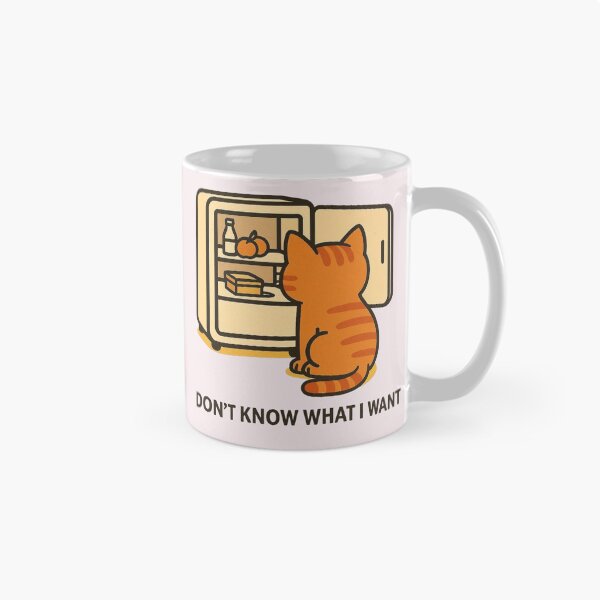 Item preview, Don't Know What I Want Cat designed and sold by Aloloco.