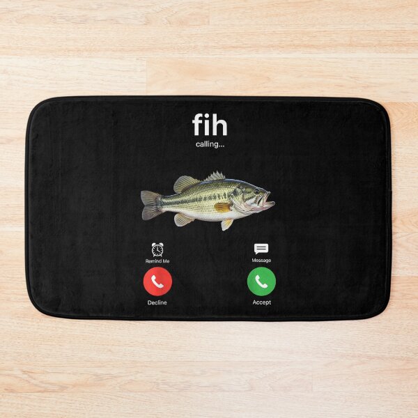 Item preview, Fih Calling Remind me Message Decline Accept Phone Call Fish designed and sold by Alluka Brand.