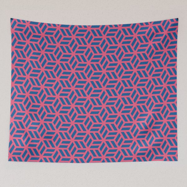 Item preview, Unique Hexgonal Symmetry - Abstract Shape Pattern - Gifts For Couples designed and sold by RoyalStarsPatts.