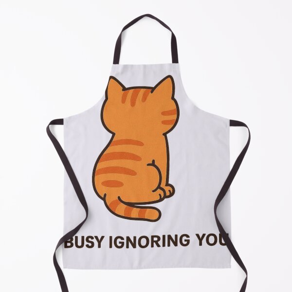 Item preview, Busy Ignoring You Cat designed and sold by Aloloco.