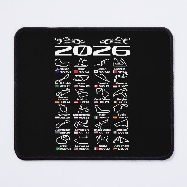 Item preview, Race calendar 2026 designed and sold by bazsi98.