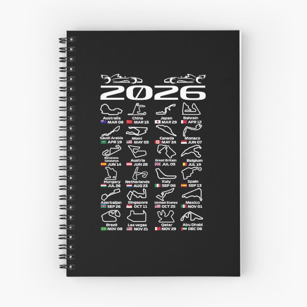 Item preview, Race calendar 2026 designed and sold by bazsi98.