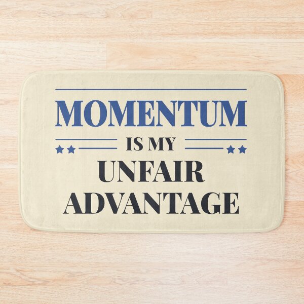 Item preview, Momentum is my unfair advantage - Dark typography designed and sold by Revextyr.