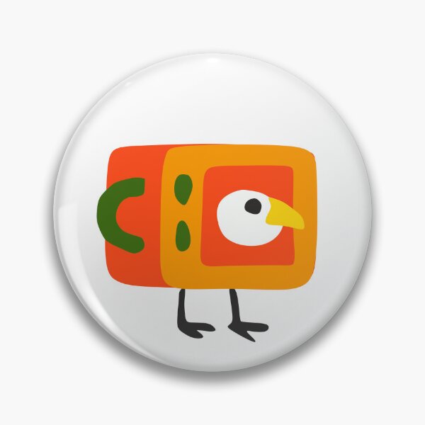 Item preview, Funny Orange Microwave Bird with Tiny Legs designed and sold by KoDi91.
