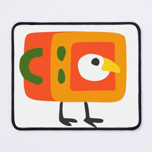 Item preview, Funny Orange Microwave Bird with Tiny Legs designed and sold by KoDi91.