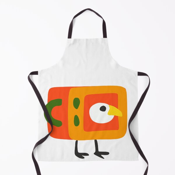 Item preview, Funny Orange Microwave Bird with Tiny Legs designed and sold by KoDi91.