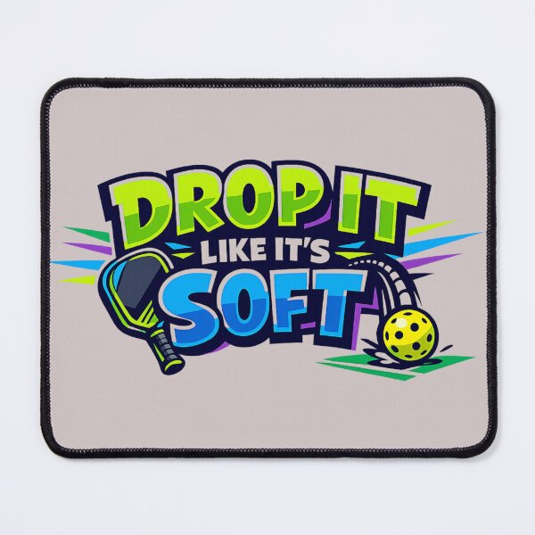 Item preview, Drop It Like It’s Soft Pickleball Shirt for Girls – Funny Gift for Women Players designed and sold by Pickleball-Gift.