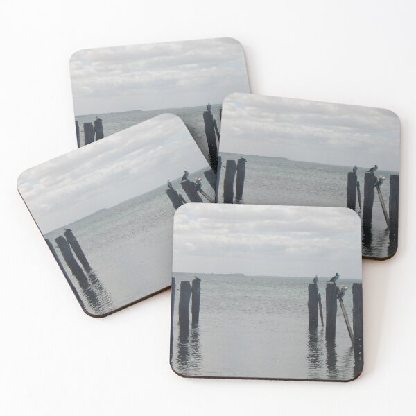 Item preview, Old Jetty Wall Art designed and sold by AkiNaturePrints.