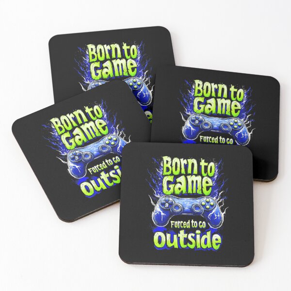 Item preview, Born to Game Forced to Go Outside Funny Gamer  designed and sold by FGTV2021.