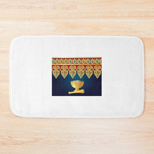 Item preview, Som Tam in Golden Mortar Illustration designed and sold by lnvs.