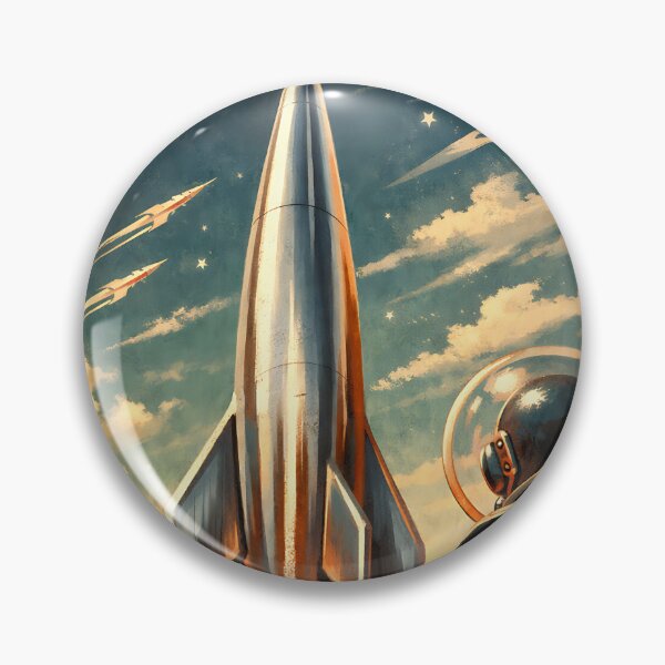 Item preview, Raygun Gothic Horizon - 50s Retrofuturism designed and sold by bapupa.