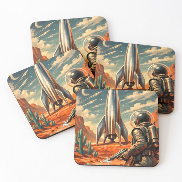 Item preview, Raygun Gothic Horizon - 50s Retrofuturism designed and sold by bapupa.