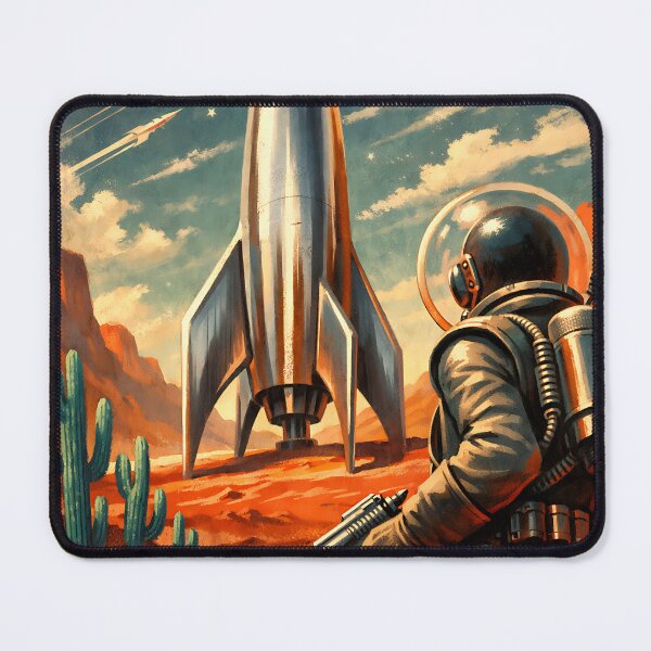 Item preview, Raygun Gothic Horizon - 50s Retrofuturism designed and sold by bapupa.